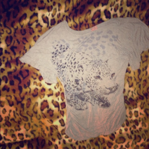 Cheetah print top