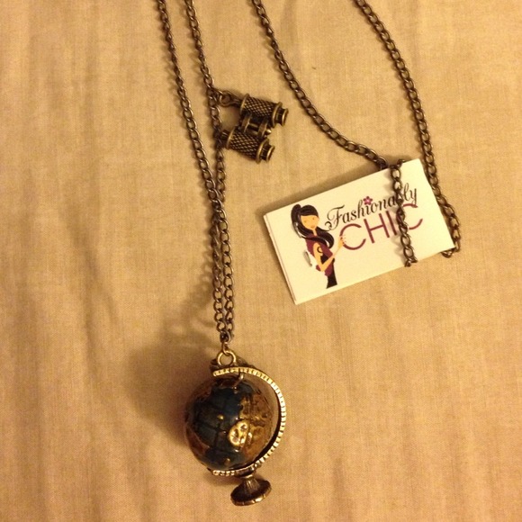 Globe necklace