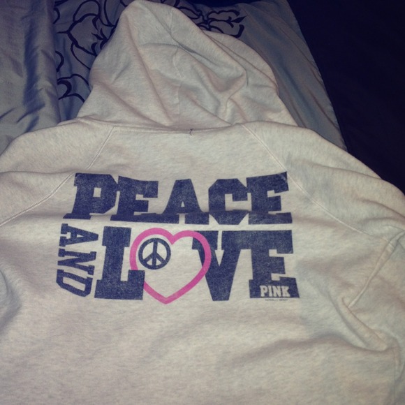 Pink hoodie
