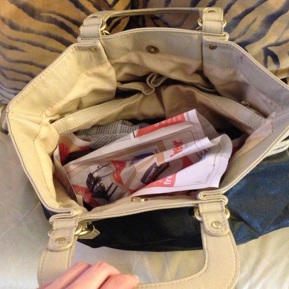 Big black tote handbag - Picture 3 of 3