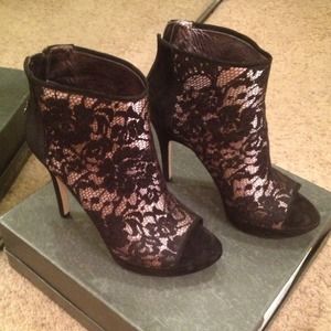 Via Spiga Lace Booties