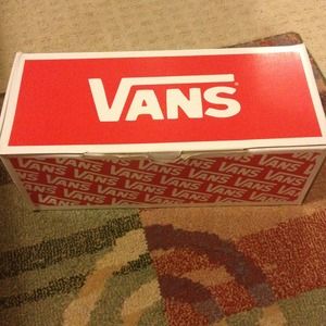 Grey and purple Vans