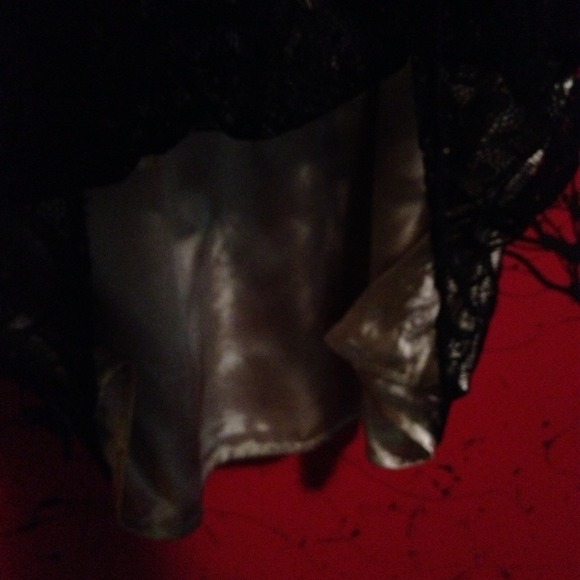 🎉REDUCED! Black Lacy Short Sleeved Dress! - Picture 3 of 4