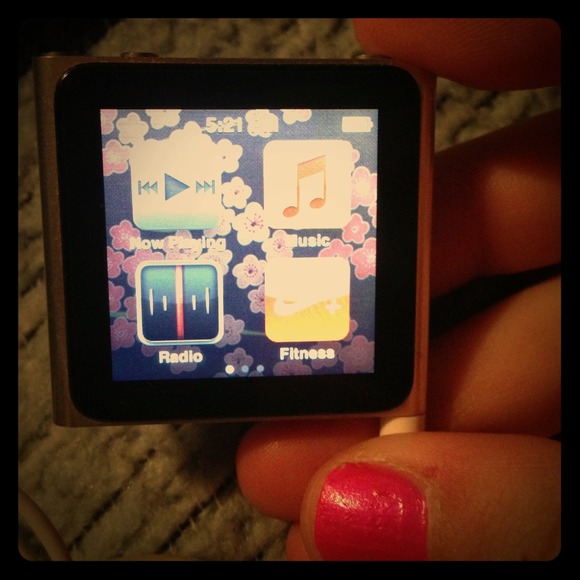 iPod nano touch screen