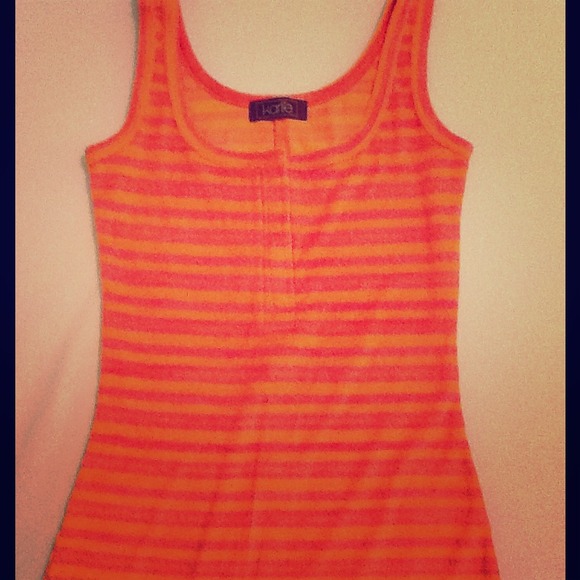 Pink & Orange ::Karlie:: Terry Cloth Dress *M - Picture 1 of 3