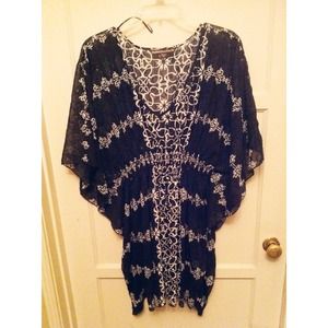 sheer sequin tunic & 3 tank bundle