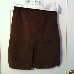 SALE! Banana Republic Suede Skirt