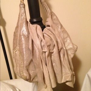 Carlos Falchi suede handbag!