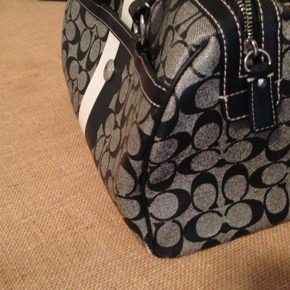 Authentic PVC Coach Handbag - Picture 2 of 4