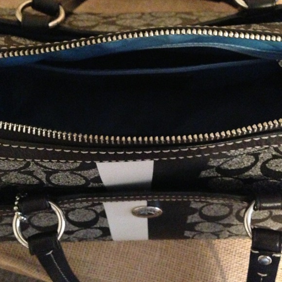 Authentic PVC Coach Handbag - Picture 4 of 4