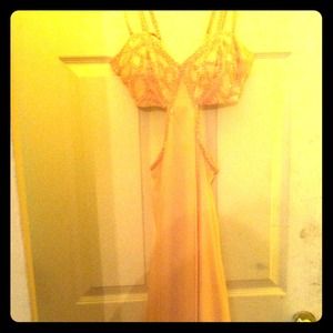 Baby pink size 6 prom dress wore 2 times