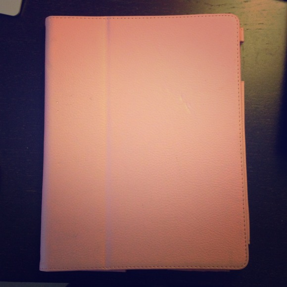 Pink Leatherette iPad 2/3 Case