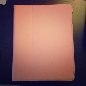 Pink Leatherette iPad 2/3 Case