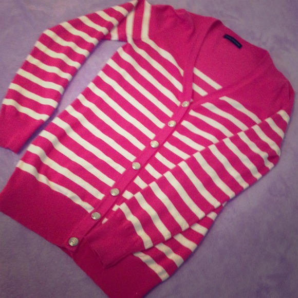 Pink Sailer Inspired Cardigan.