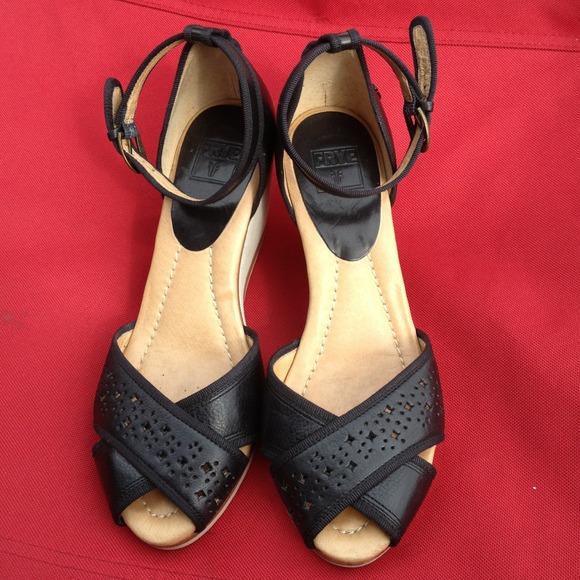 Frye ladies platforms