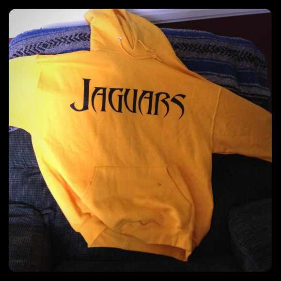 Yellow hoodie