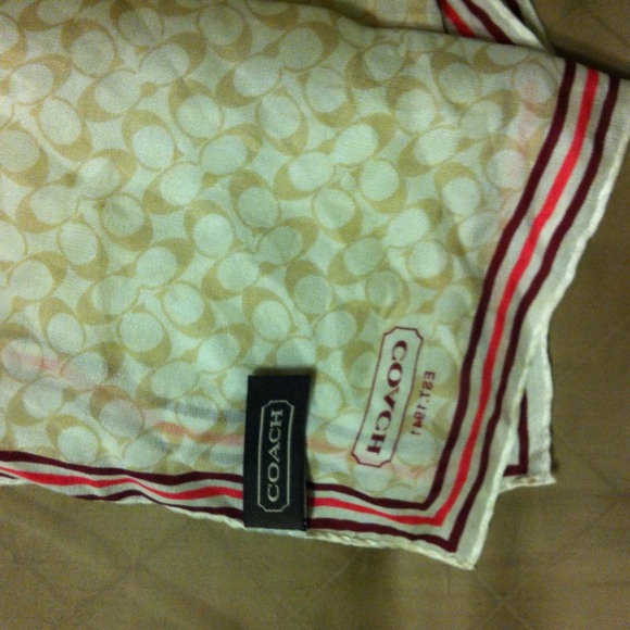 Coach scarf