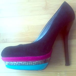 Doll house heels! Very sexy and tall! Size 9.
