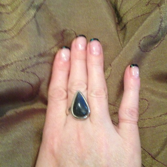 Reduced - Beautiful sterling silver moonstone ring