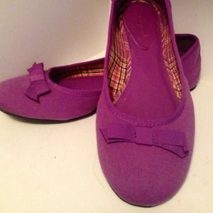 Qupid Purple Flats