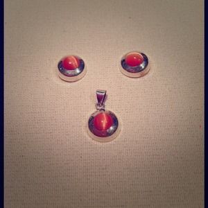 .925 Brand New sterling silver set.