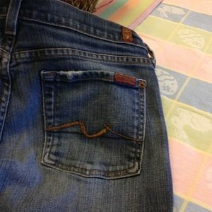 7 for all man kind boot cut jeans