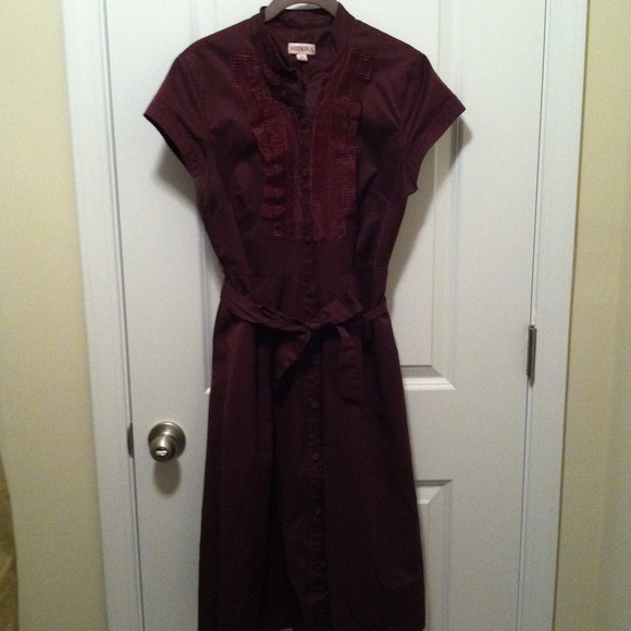 💥SOLD💥 Merona Plum Dress