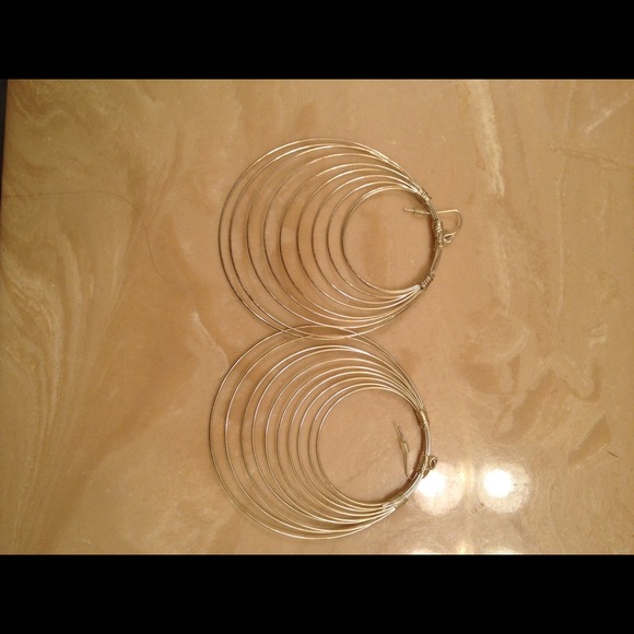 Jewelry - Large hoop earrings