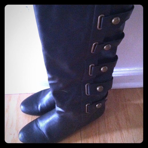 Madden Girl Zhesty Slouchy Wedge Boots