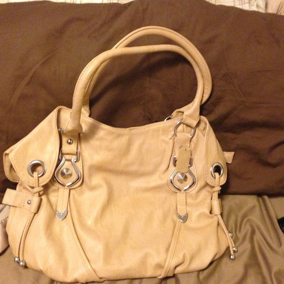 Light Tan Large Hobo Handbag