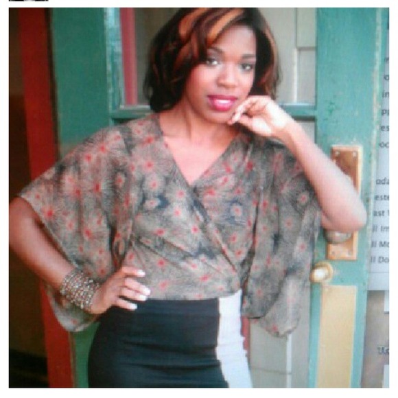 Butterfly Wrap top