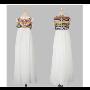 🔴SOLD🔴Chiffon Maxi Dress, So Pretty!