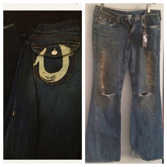Dark blue True Religion Jeans