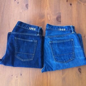 Men's jeans bundle - Gap size 34 30
