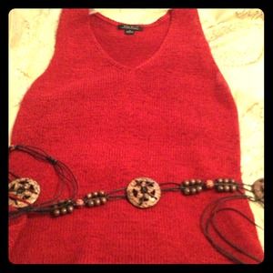 RESERVED!  Top with belt