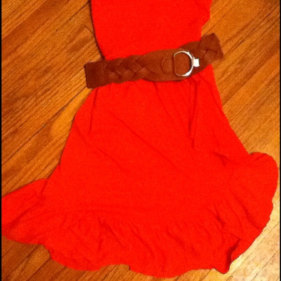 Dark salmon dress! SOLD