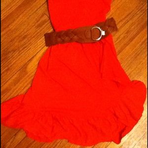 Dark salmon dress! SOLD