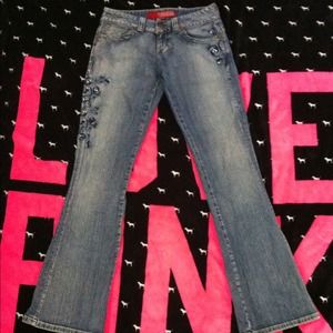 RESERVED Guess Vintage Floral Denim Jeans S:28 💐