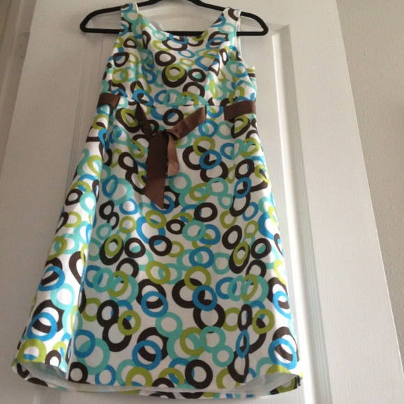 Multi-Colored Circle Jessica Howard Dress