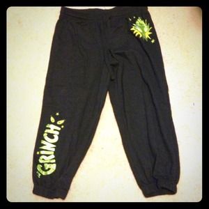 Grinch sweat pants