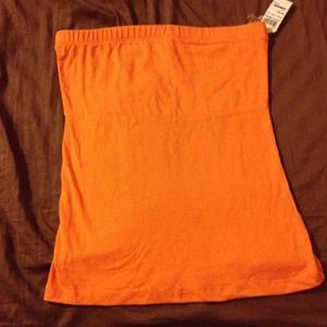 💟CHEAP💟Basic Orange Tube Top