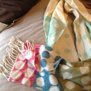 Multi-color cashmere scarf