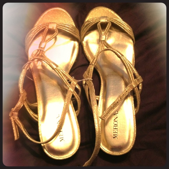Merona Gold Sandal
