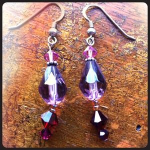 Handmade earrings never worn.