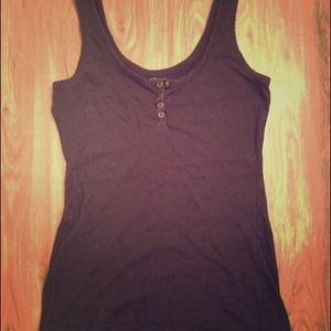Black everyday wear tank
