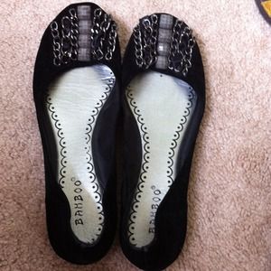 Flats with metal decor