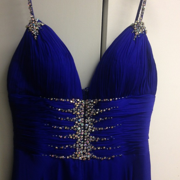 Stunning Midnight blue formal gown