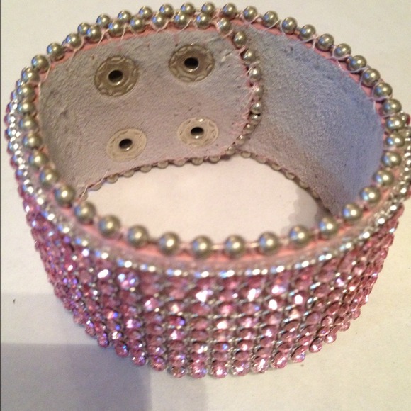 Cuff Me In Pink Bling - Picture 3 of 4