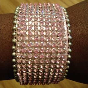 Cuff Me In Pink Bling