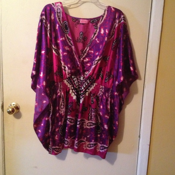 Pinks and purples kimono